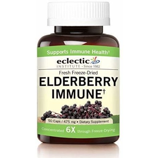 Eclectic Institute Elderberry Immune 475mg 50ct