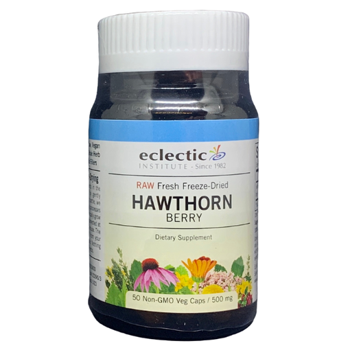 Eclectic Institute Hawthorn Berry 500mg 50ct