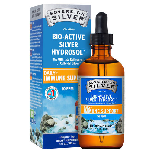 Sovereign Silver Bio-Active Silver Hydrosol Dropper 4 oz