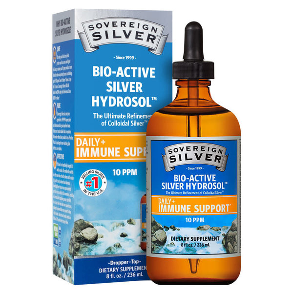Bio-Active Silver Hydrosol Dropper 8 oz