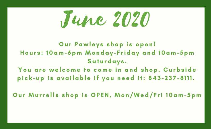 New location and June Hours