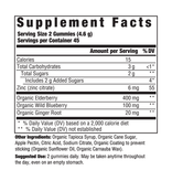 MegaFood Elderberry Immune Support Gummies 54ct