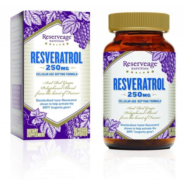 Resveratrol 250 mg 60 ct