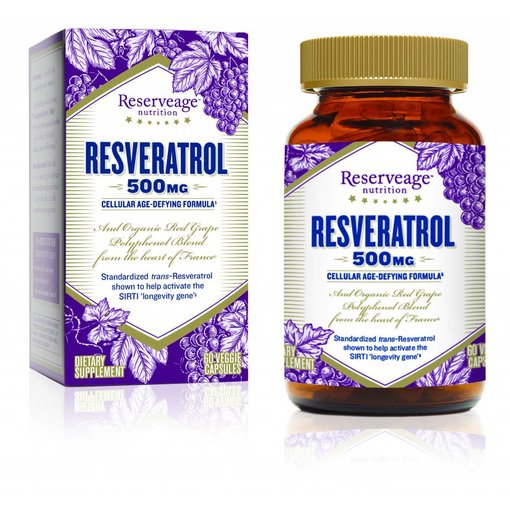 Reserve Life Resveratrol 500 mg 60 ct