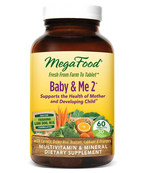 MegaFood MegaFood Baby & Me 2 60 ct