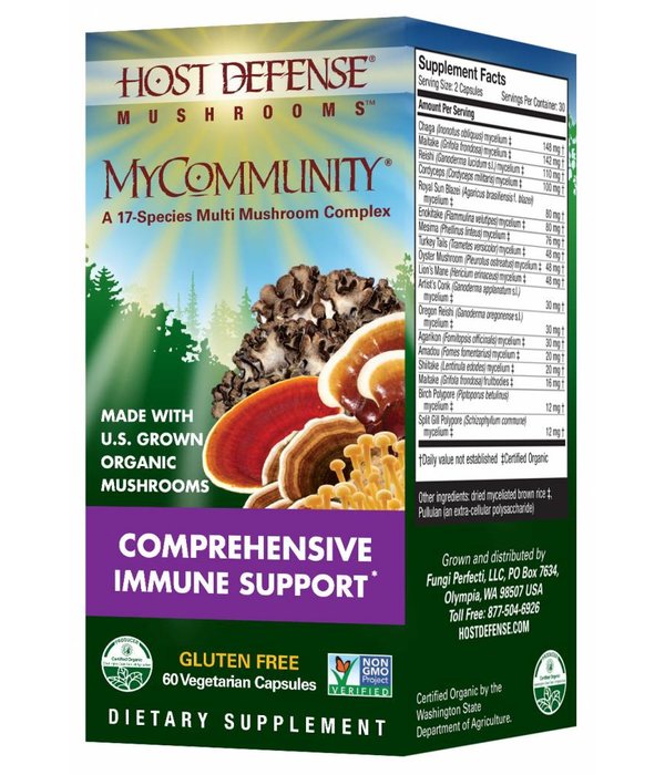 Host Defense HD MyCommunity Immune Support 60ct