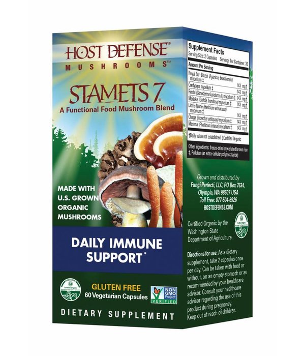 Host Defense Host Defense Stamets 7 Daily Immune Support 60 ct