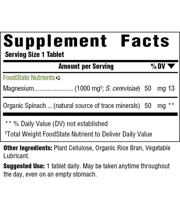 MegaFood MegaFood Magnesium 60ct