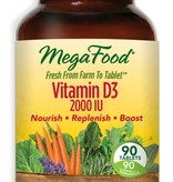 MegaFood MegaFood D3 2000 IU 90ct