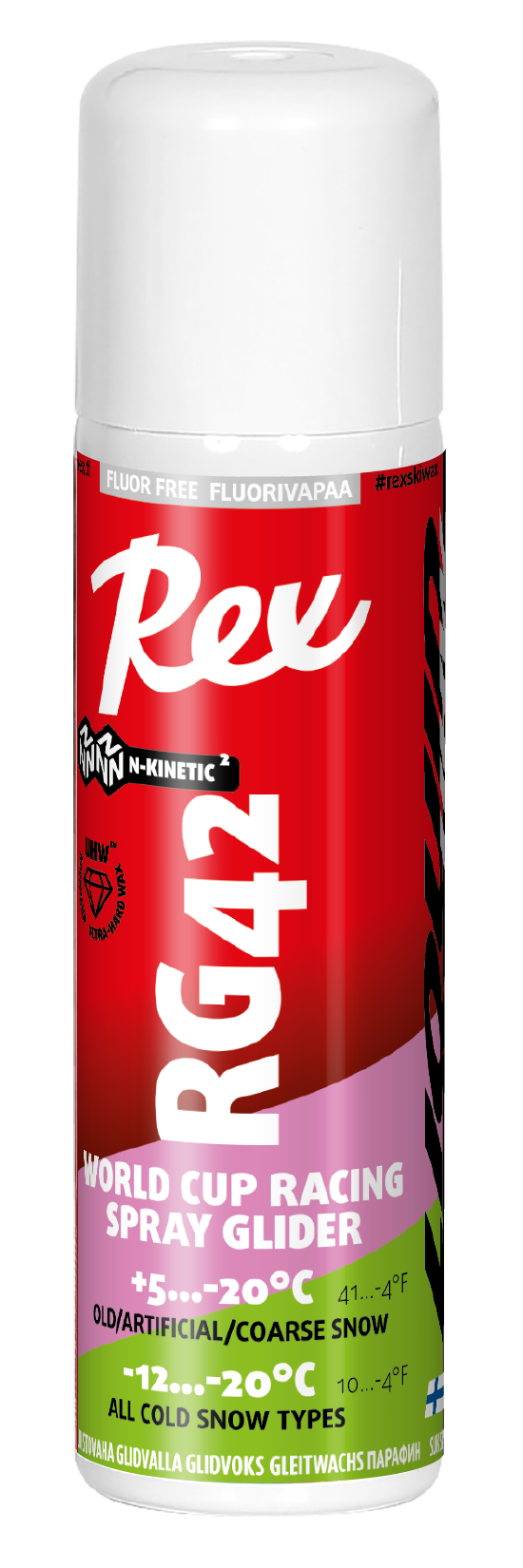 Rex Wax RG Spray Gliders, Rex 150ml - Closeout