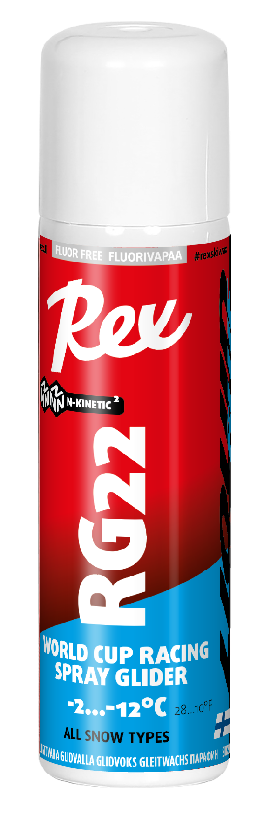 Rex Wax RG Spray Gliders, Rex 150ml - Closeout