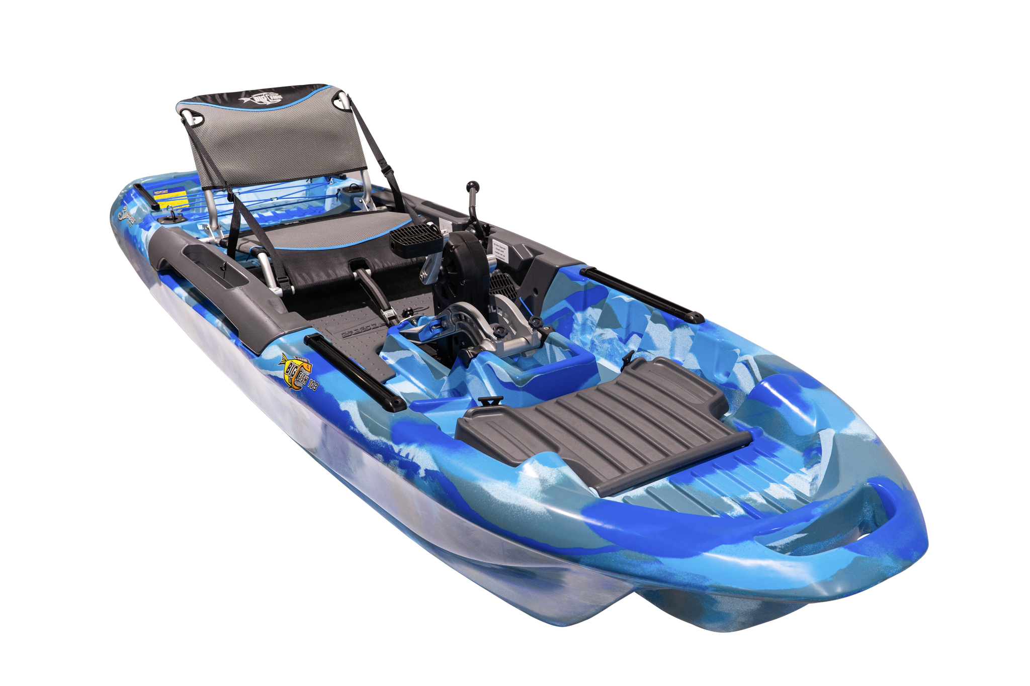 3 Waters Kayaks Big Fish 103 Pro Fish Pedal