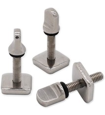 Paddle Boston Key less Stainless Steel Fin Screw
