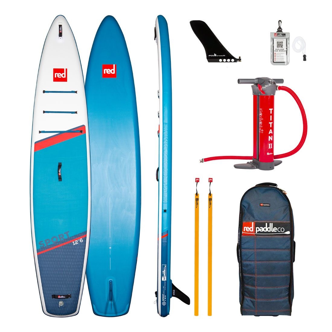 Red Paddle Co. Red Sport 12'6" (21/22)