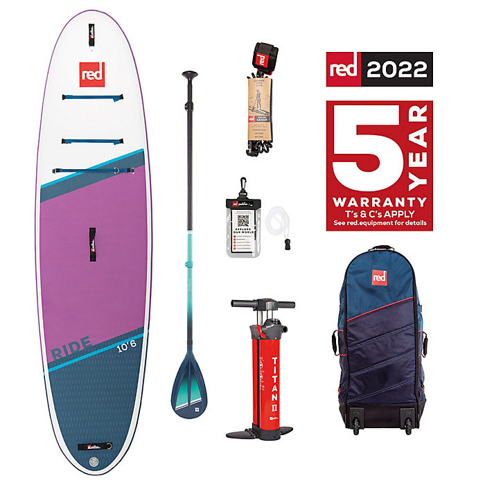Red Paddle Co. Red Ride 10'6  CT Package Purple (21/22)