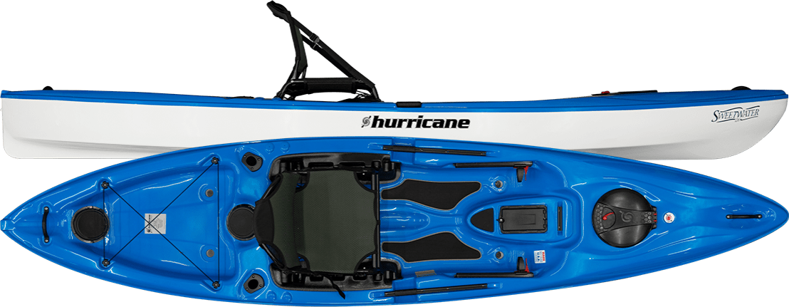 Hurricane Kayaks Sweetwater 126 Angler Rudder