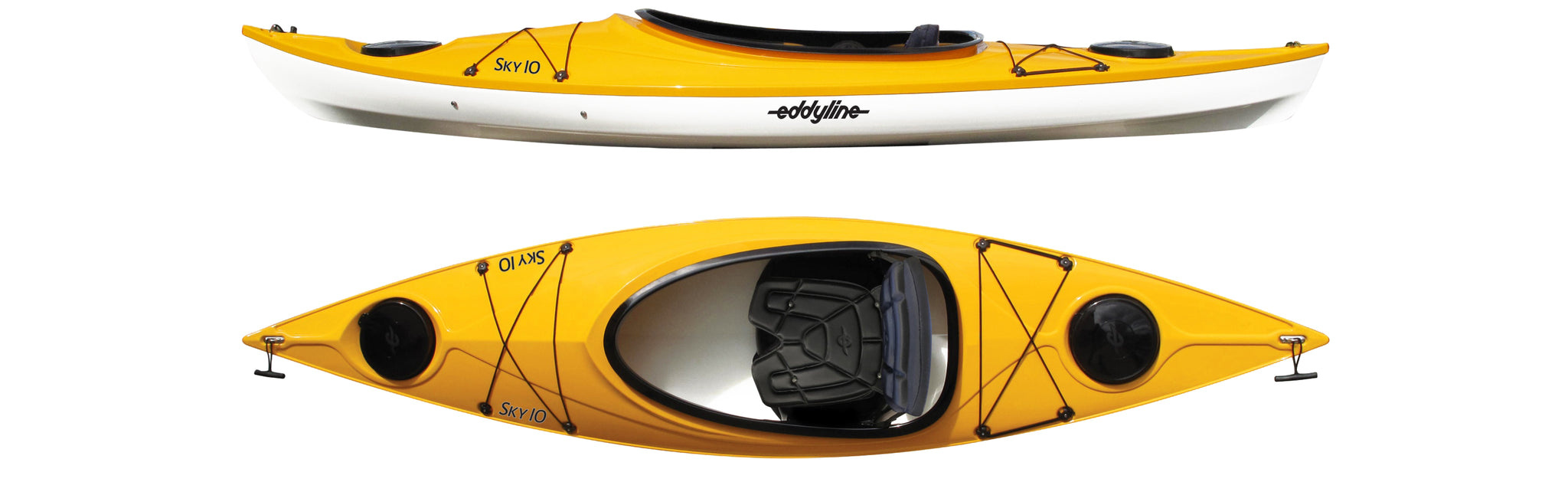 Eddyline Kayaks Sky 10 Yellow Blem
