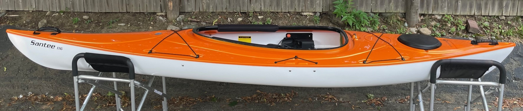 Hurricane Kayaks Santee 116, Mango, 2011 - Like New Condition