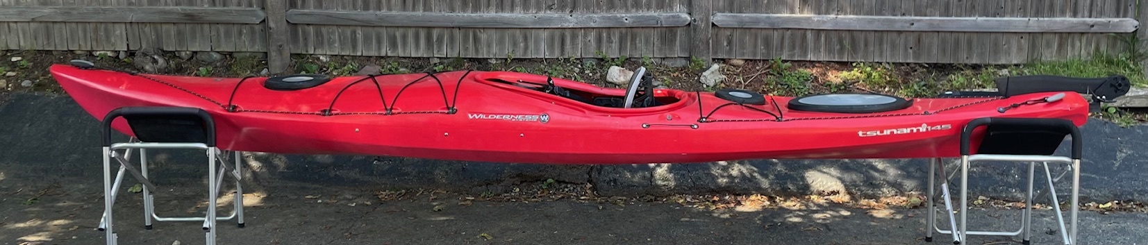 Wilderness Systems Tsunami 145 W/ Rudder Red(USED)