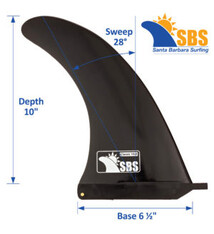 SBS SBS SUP Dolphin Fin 10"