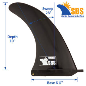 SBS SBS SUP Dolphin Fin 10"