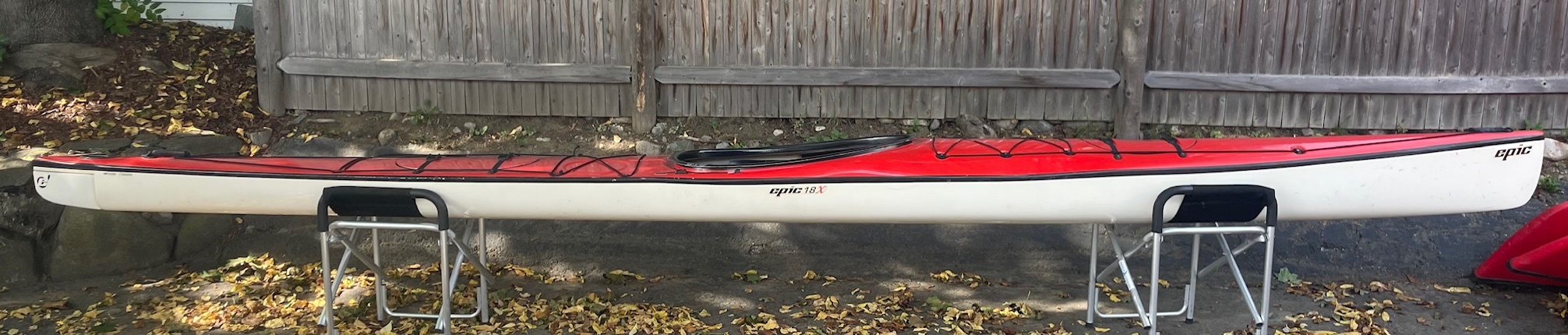 Epic Kayaks 18x Performance w/TrackMaster Rudder Red (Used)
