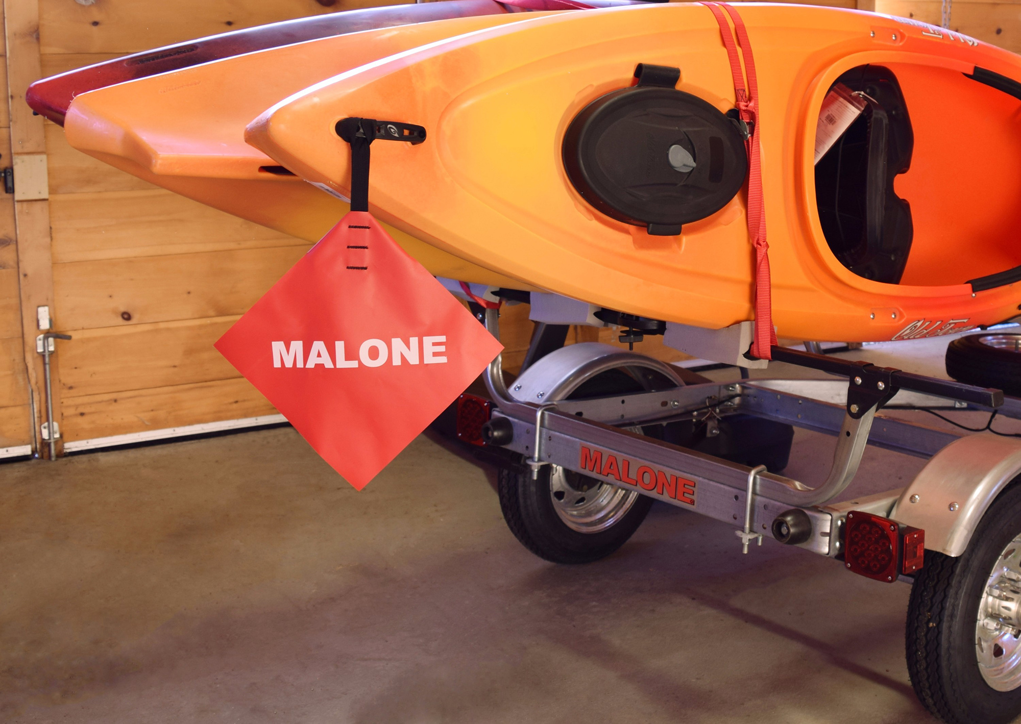 Malone Safety Flag w/ grommet - Malone