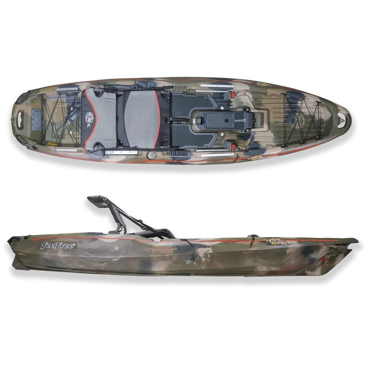 FeelFree Kayaks Big Fish 105 V3 - Motor Ready