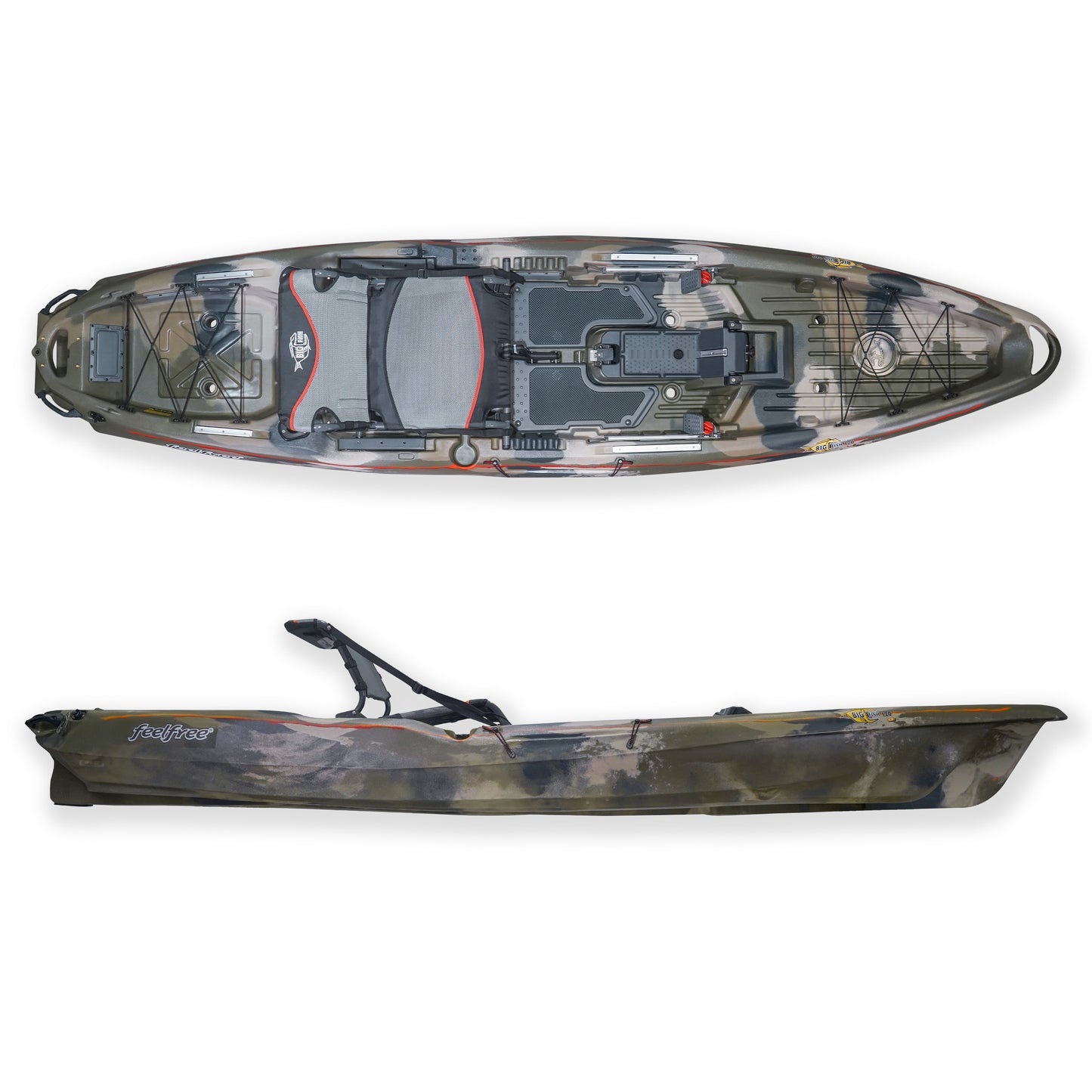 FeelFree Kayaks Big Fish 120 V3 - Motor Ready