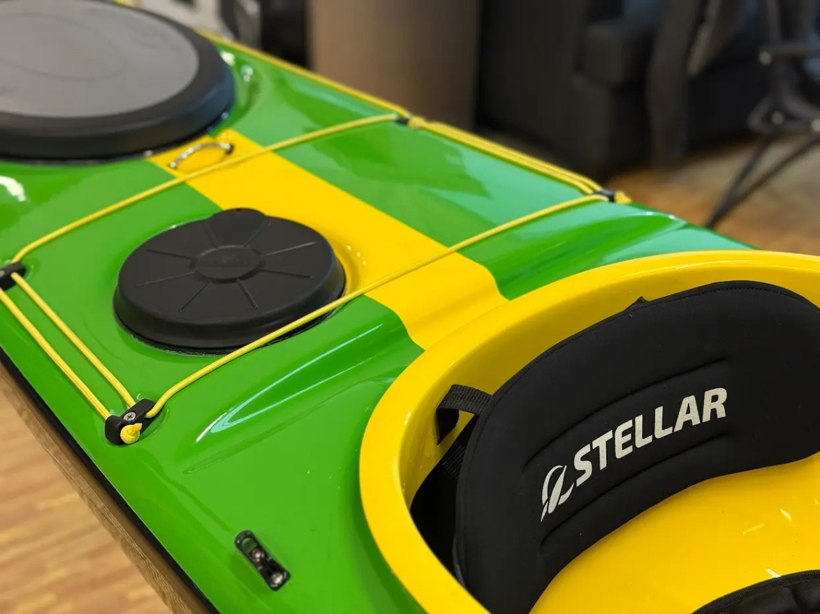 Stellar Kayaks Nomad Multi-Sport Green/Yellow - Custom Color