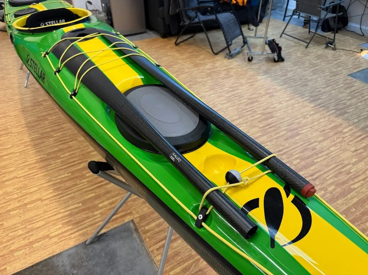 Stellar Kayaks Nomad Multi-Sport Green/Yellow - Custom Color