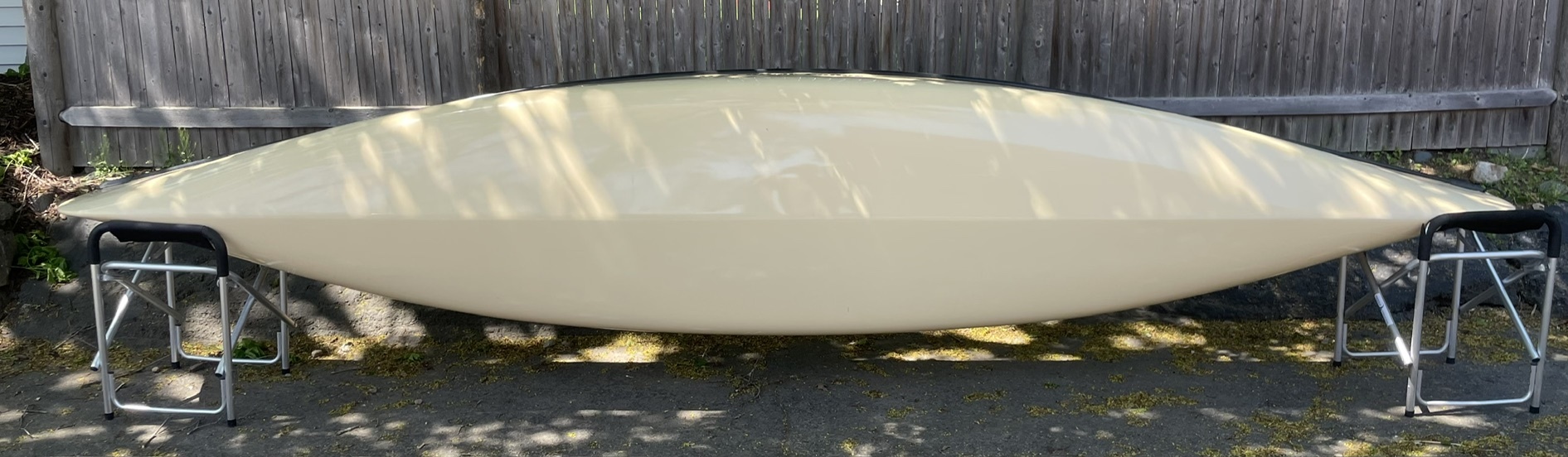 Mad River Canoe Mad River Explorer Kevlar Sand Aluminum Trim  "Used"