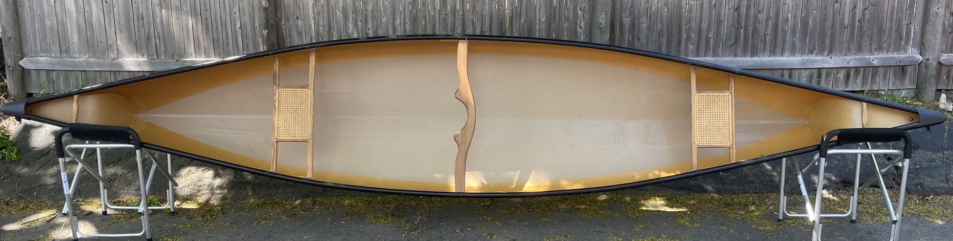 Mad River Canoe Mad River Explorer Kevlar Sand Aluminum Trim  "Used"