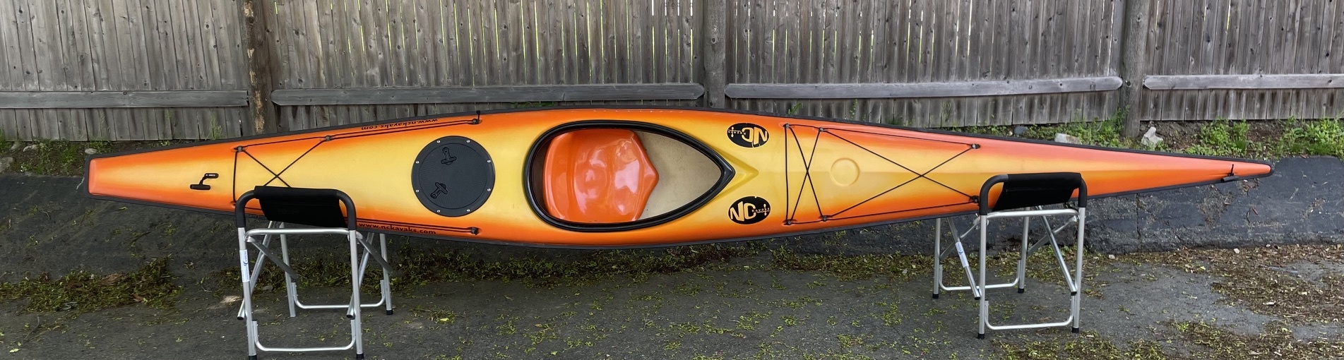 NC Kayaks NC15 Excursion Orange/Yellow Fade (USED)