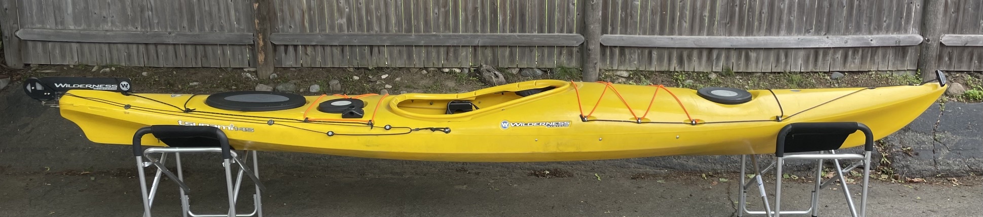 Wilderness Systems Tsunami 145 w/ rudder yellow (used)