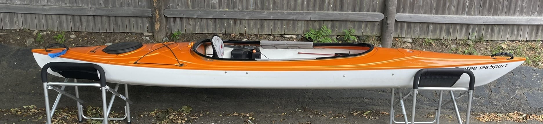 Hurricane Kayaks Santee 126 Sport orange (USED)