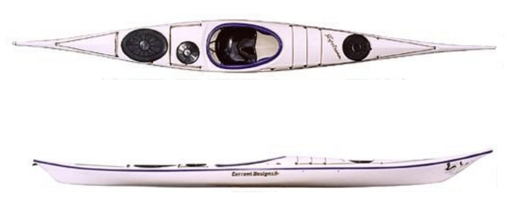 Current Designs Slipstream - Kevlar, White - Current Designs "Used"
