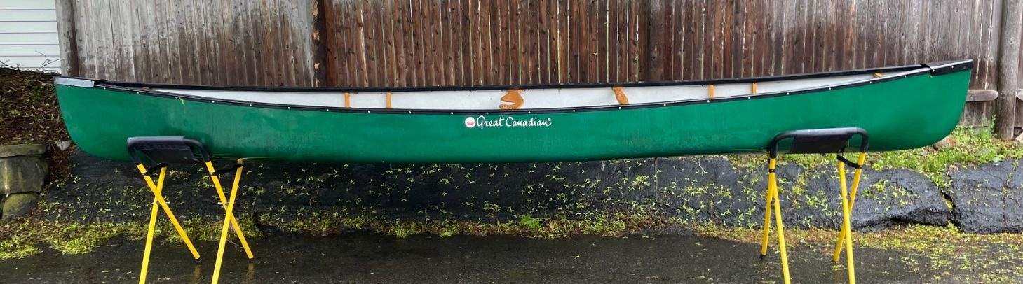 Old Town Great Canadian Canoe Green (Used)
