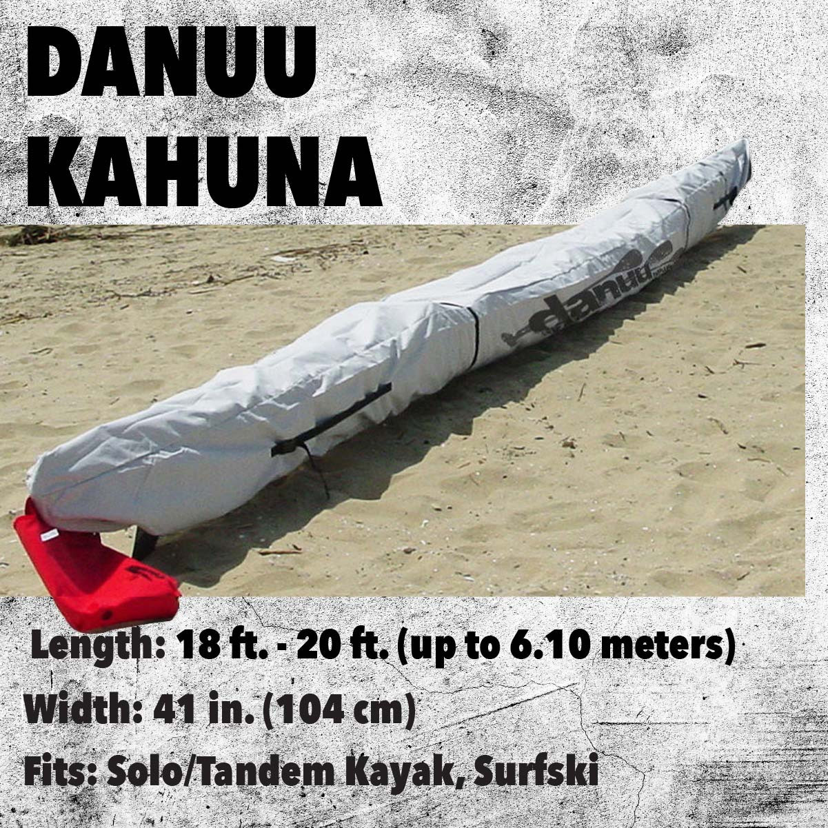 Danuu KAHUNA 18'-20' Boat Cover