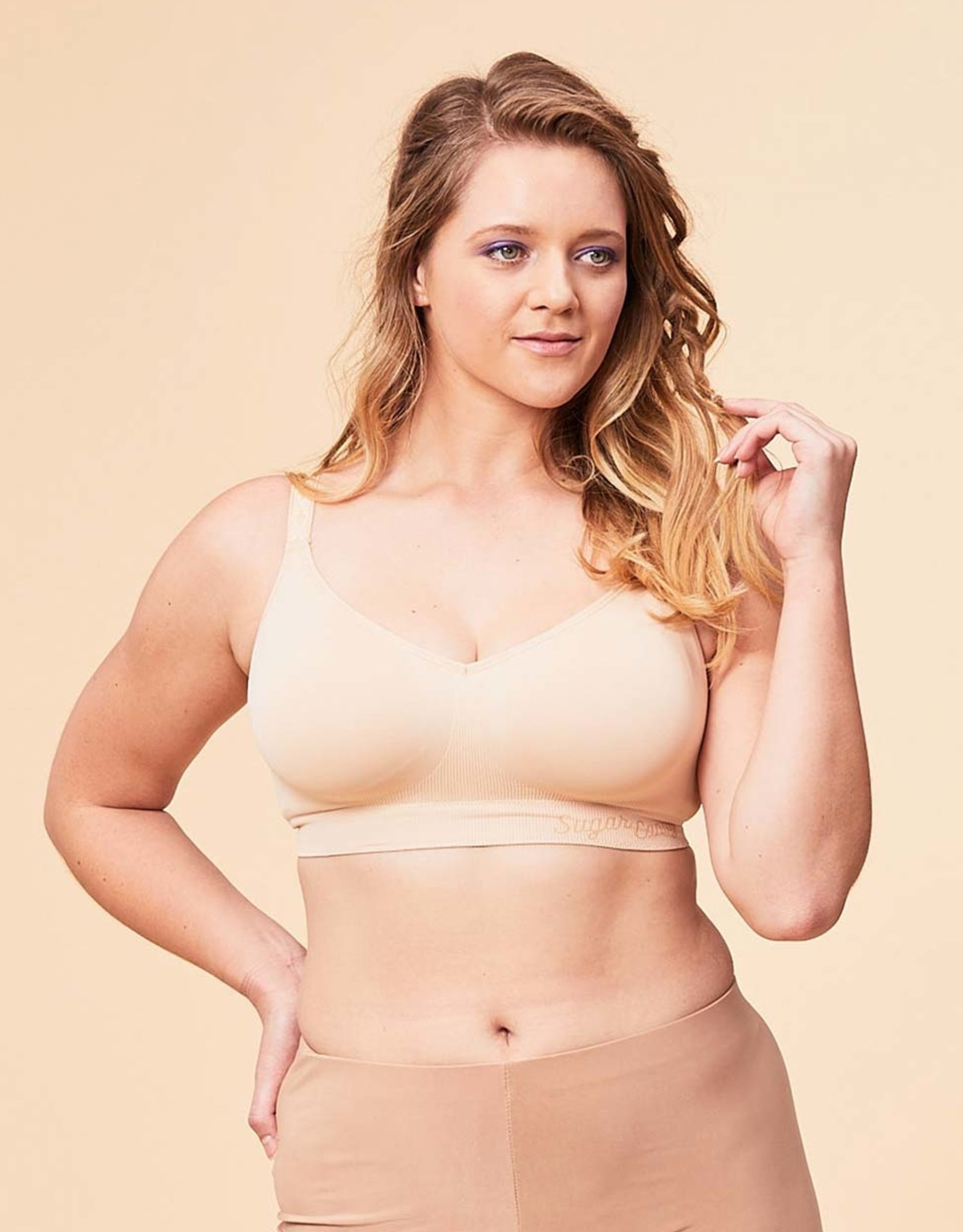 Sugar Candy Plus Size Seamless Nursing Bra - Plus Size Bras