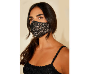 Never Say Never Lace Face Mask by COSABELLA at Brachic - Brachic