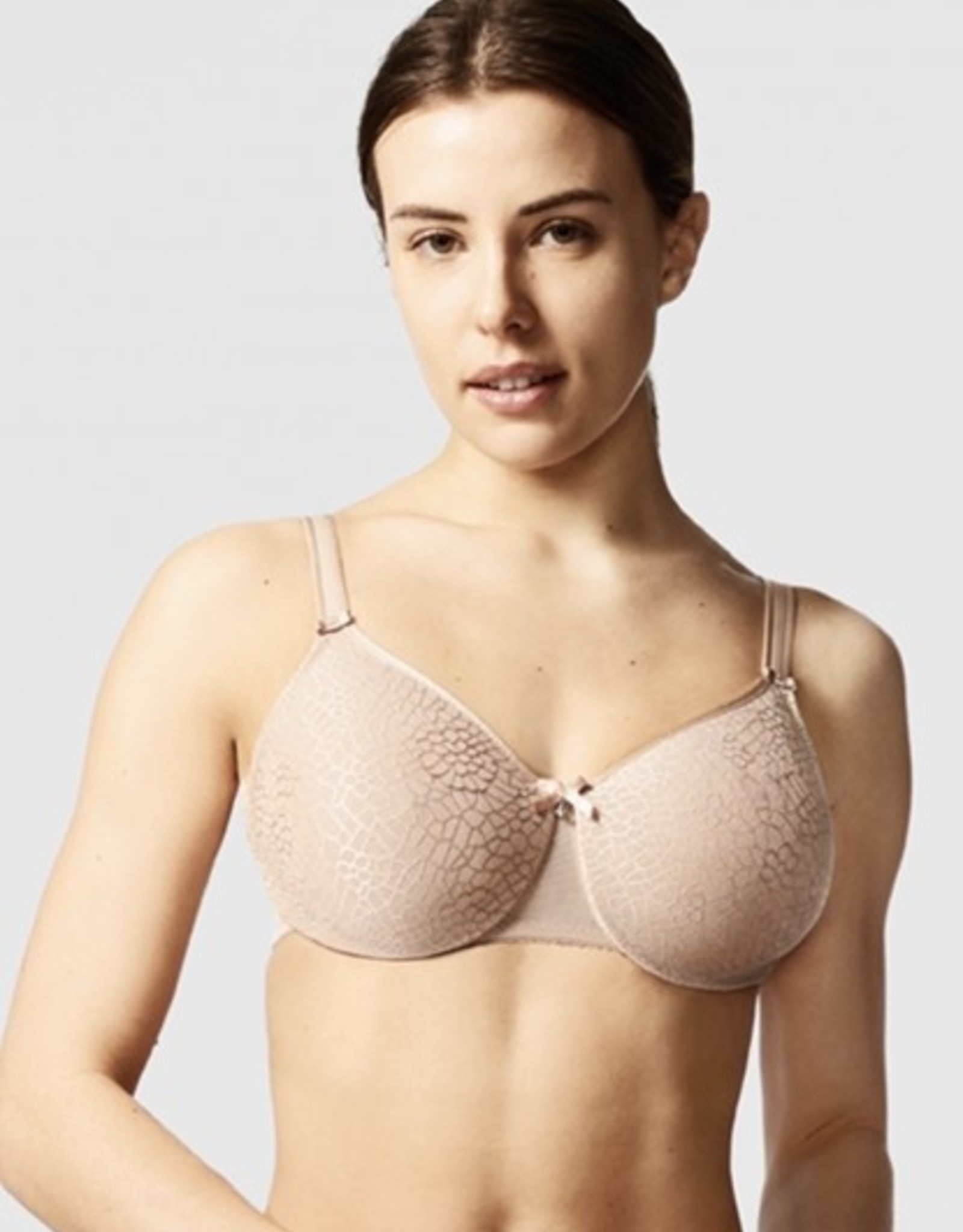 NEW Chantelle Magnifique Nouveau Full Coverage Underwire Bra Blue (32DDDD)