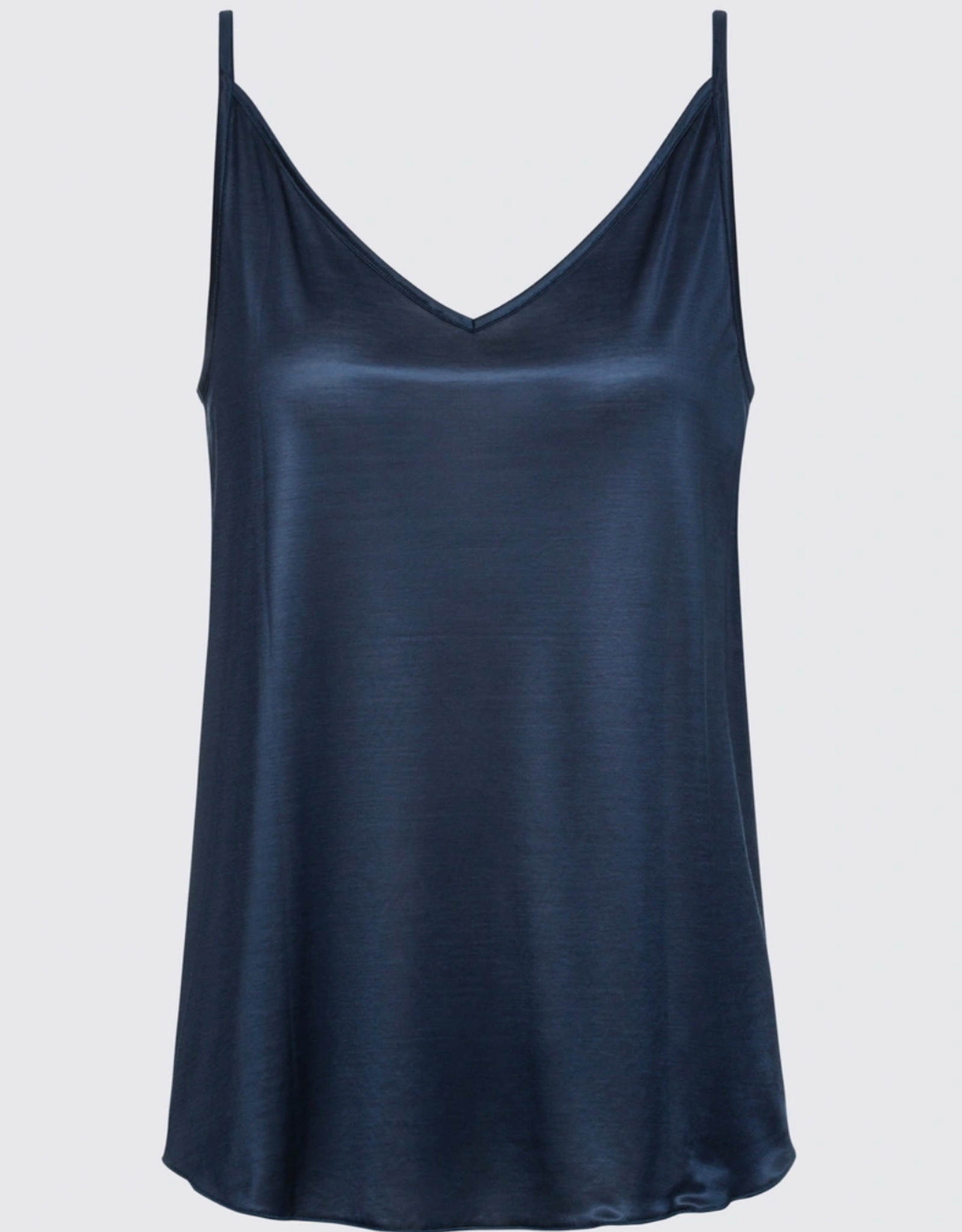 PIA blue silk camisole