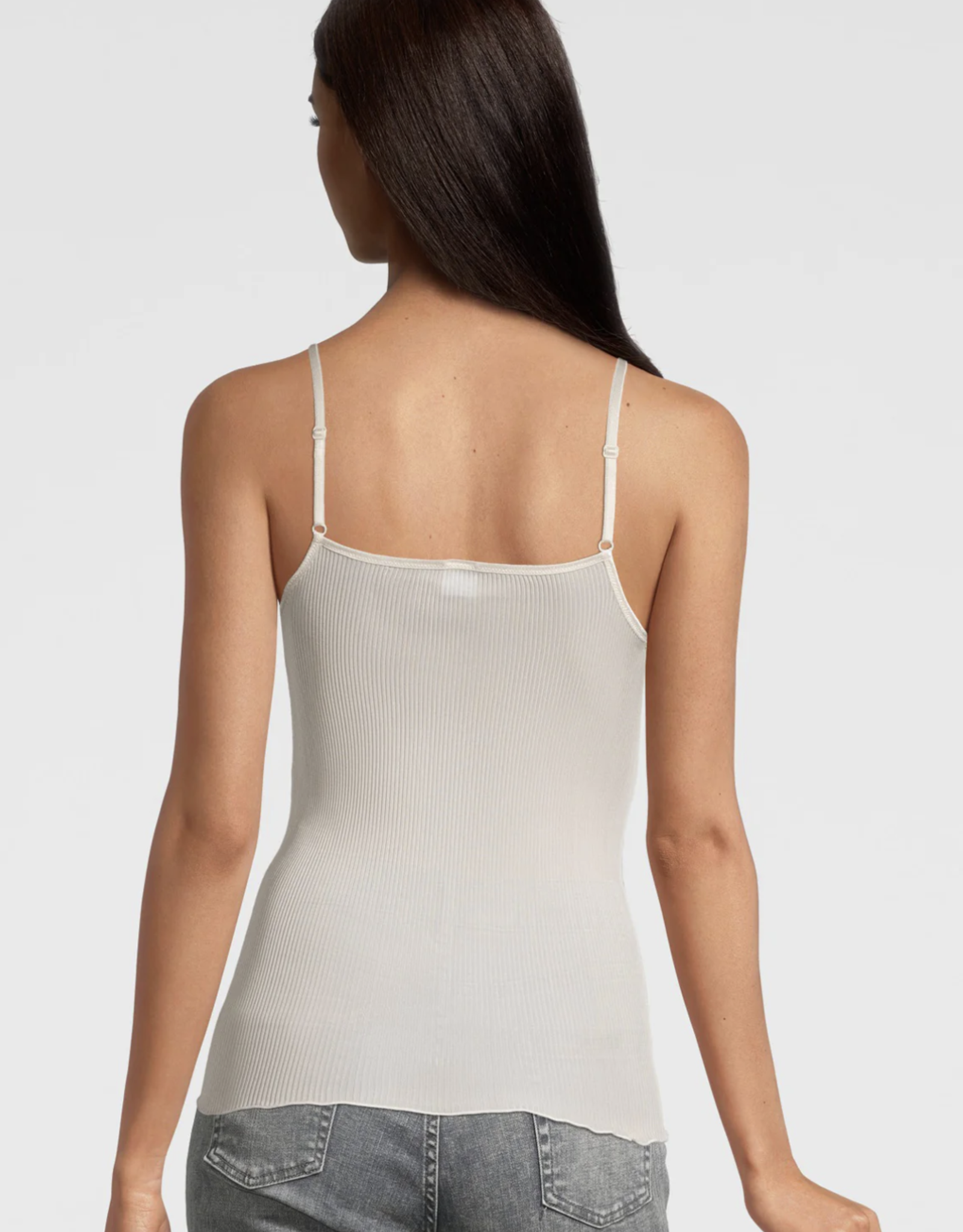 Oscalito Ribbed Silk Camisole 9474