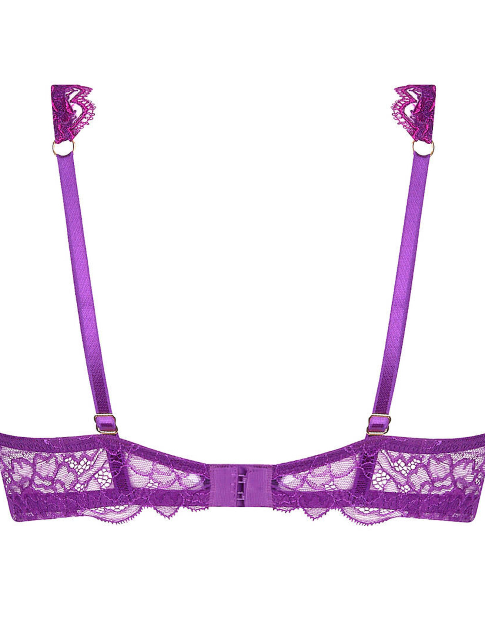 H13-Sublime En Dentelle  Glam Triangle Bra*