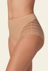 Leonisa Lace Stripe Classic Shaper Panty
