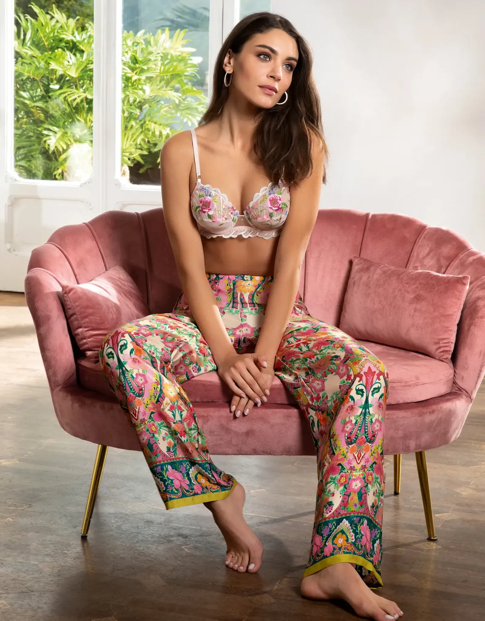 J39-Libertine EnFleurs Pants