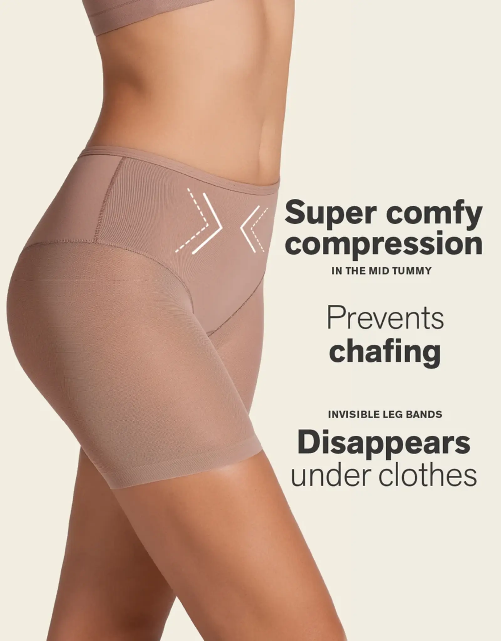 Leonisa Sheer Shaper Short-012769