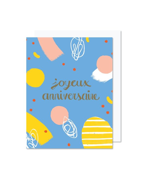 Carte Souh Joyeux Anniversaire Boutique Evelyne