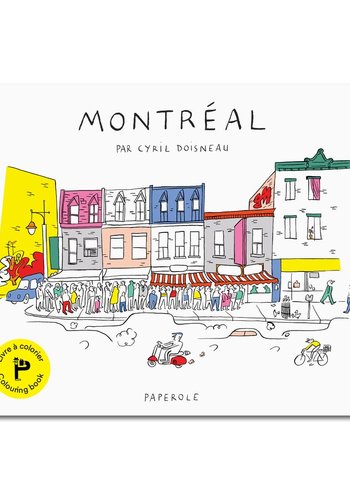 Colouring book Montréal